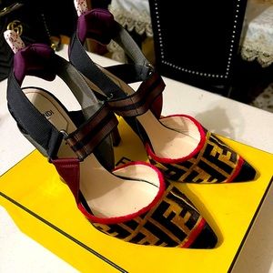 Fendi sling back